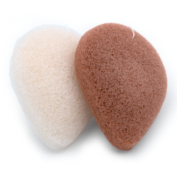 Konjac esponjas faciales - Para la piel irritada