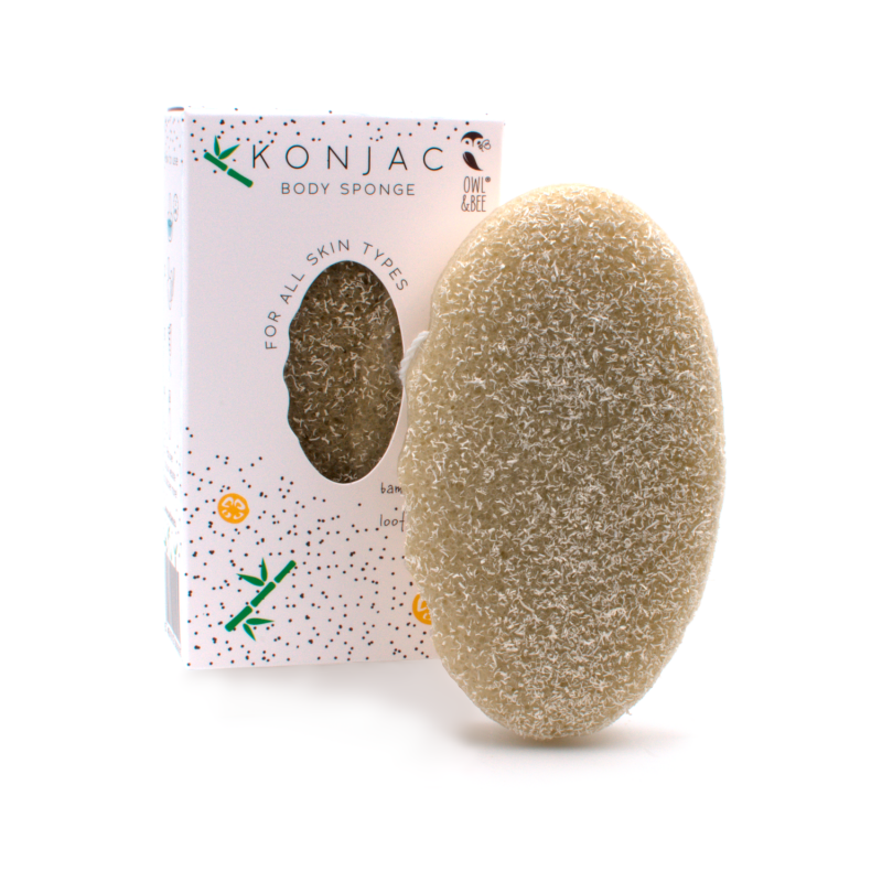 Esponja konjac cuerpo - Para todo tipo de pieles